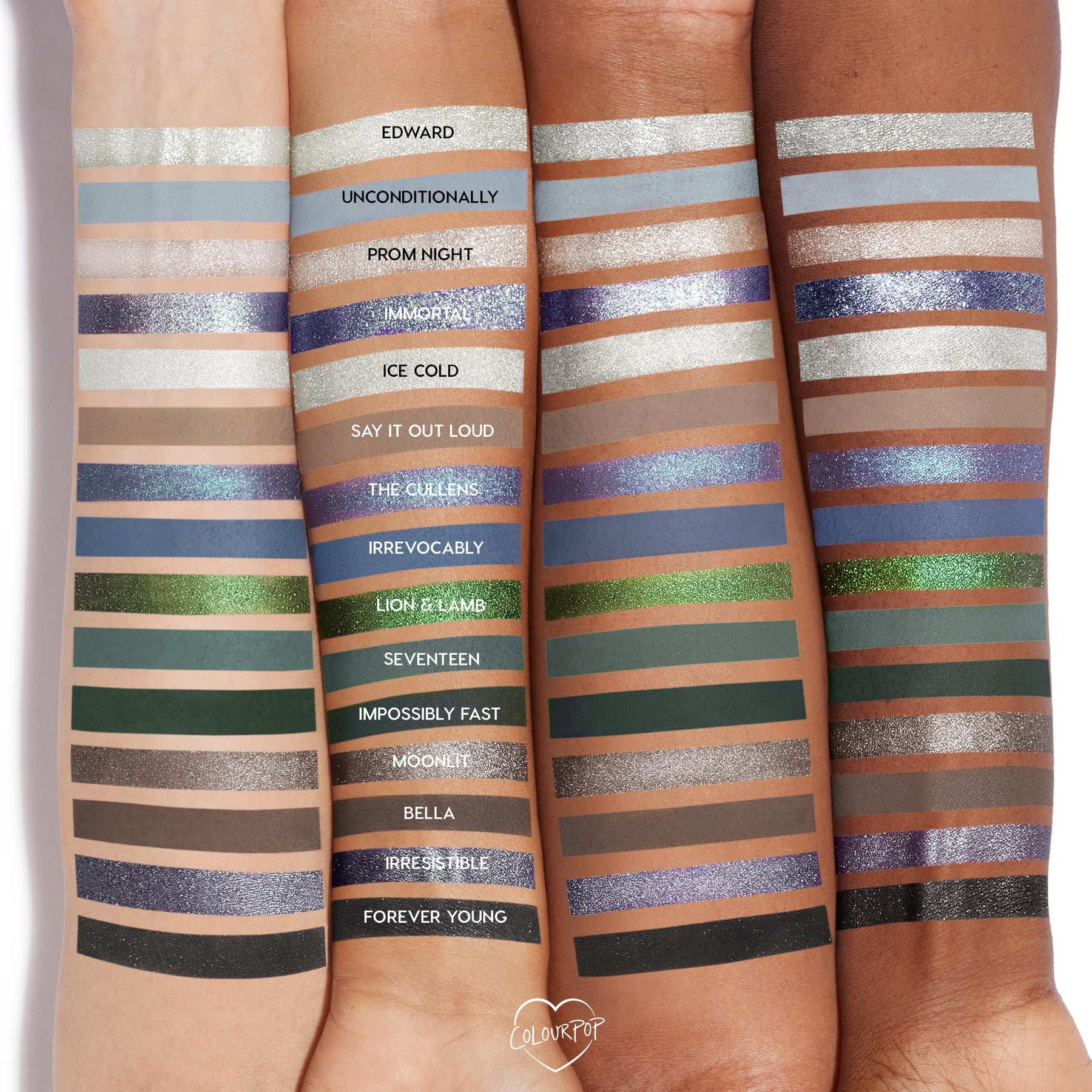 Twilight x ColourPop - Daily Set